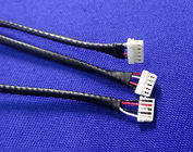 Черный эквивалент сборки кабеля проводки провода соединителя тангажа ДЖСТ 0.8мм гофрируя