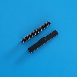 Китай Прямоугольный женский разъем коллектора, двойной тип разъем Pin тангажа 2.0mm женский дистрибьютор