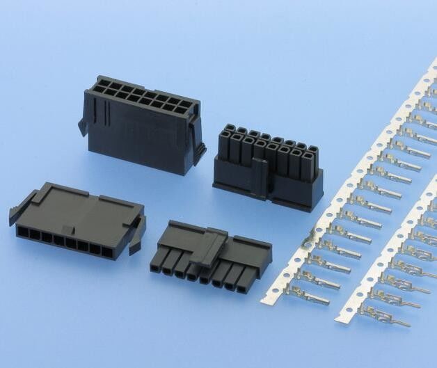 2 - 30 Pins PCB Connectors Wire To Board Type Friction Lock Housings & Crimp Terminals